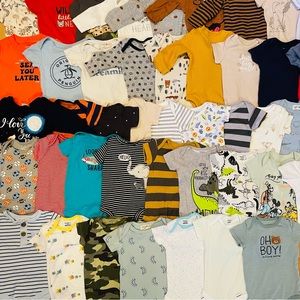 Boys 0-3m Onesies Clothing Lot